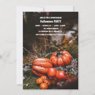 Spooktacular Dark Haunted House Halloween Party I Invitation