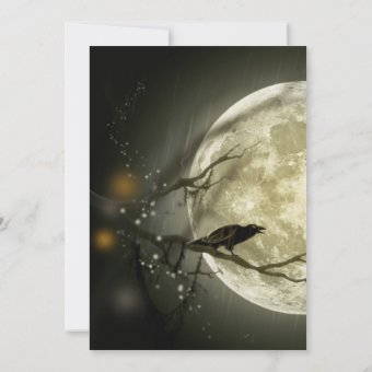 Spooktacular Full Moon Halloween Party Invitation | Zazzle