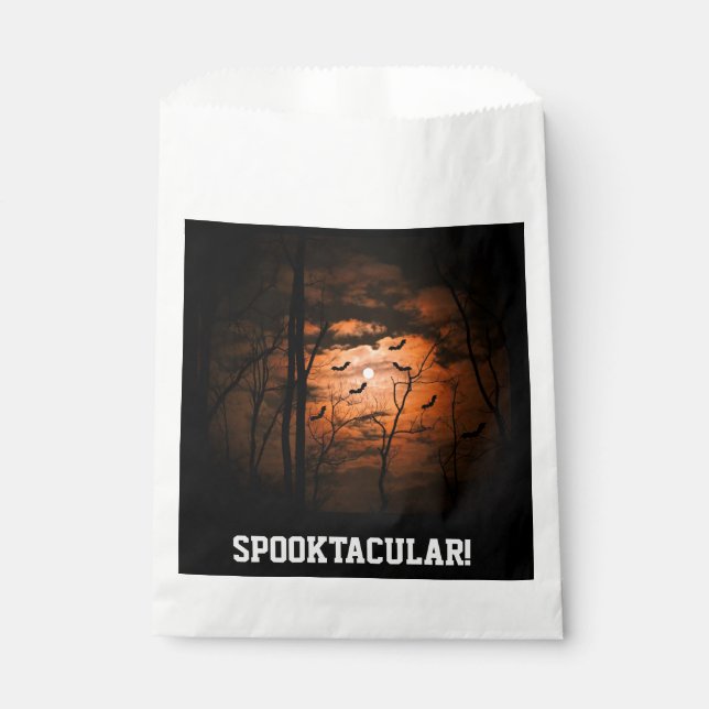 Spooktacular Full Moon Party   Favor Bag (Front)