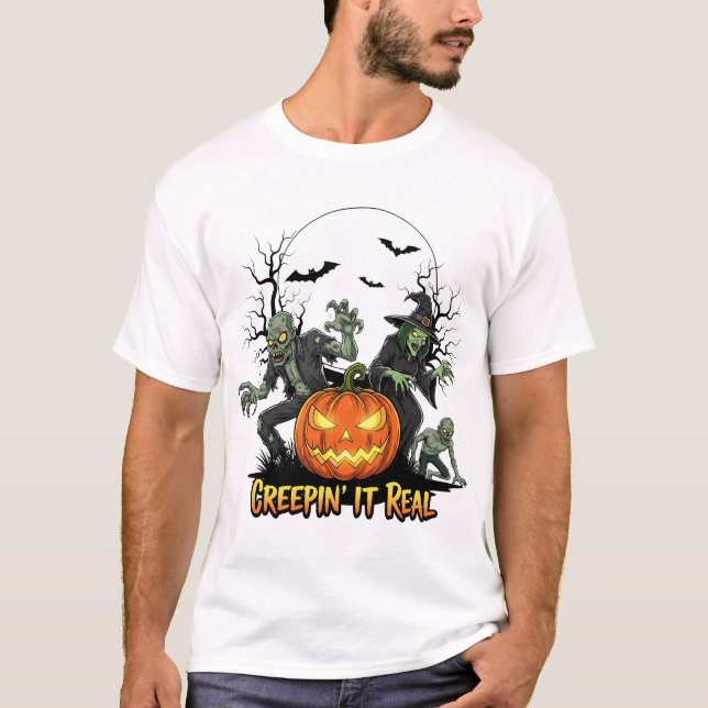 Spooktacular Fun Halloween Night Tee (Front)