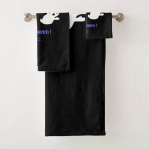 Spooktacular Ghosts Bathroom Towel Set
