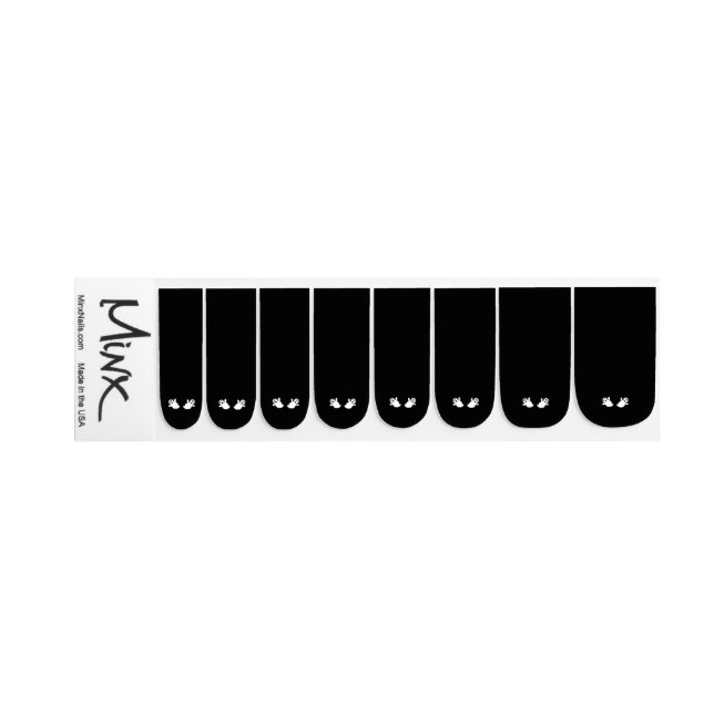 Spooktacular Ghosts Minx Nail Art Decals (Left Hand)