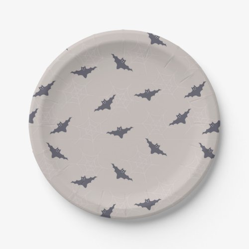 Spooktacular Halloween Bats Paper Plate