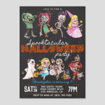 Spooktacular Halloween Birthday Invitation