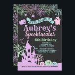 Spooktacular Halloween Birthday Invitation<br><div class="desc">Customize this cute Birthday invitation with your own details!</div>