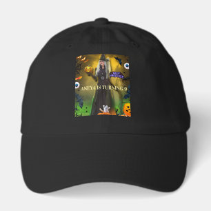 Spooktacular Halloween Birthday invitation Hat