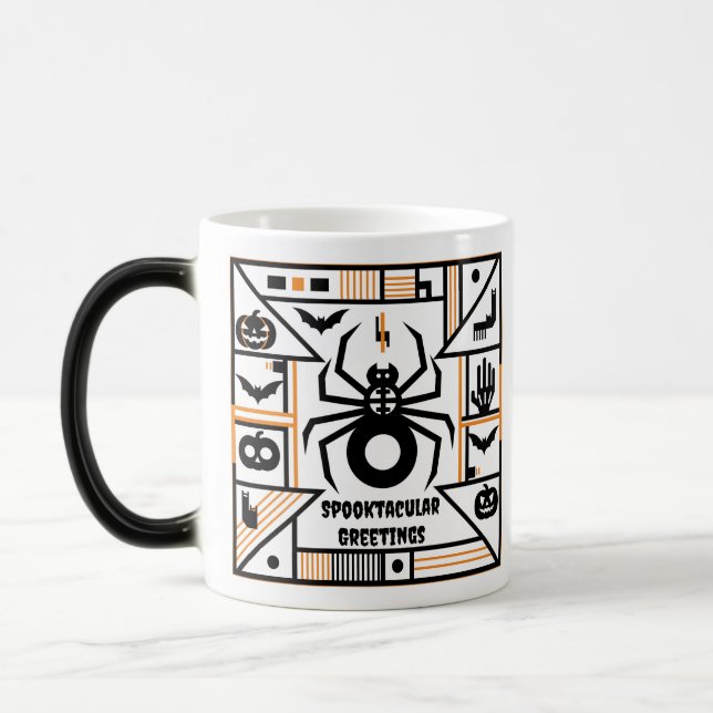 spooktacular halloween color morph mug  (Left)