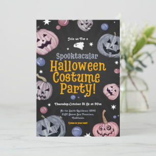 Spooktacular Halloween Costume Party Invitation