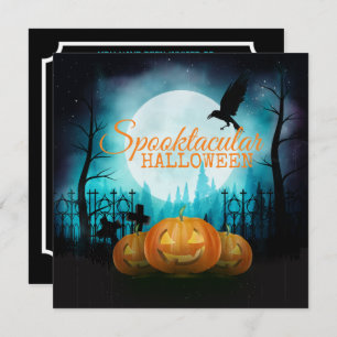 Spooktacular Halloween Costume Party Invitation