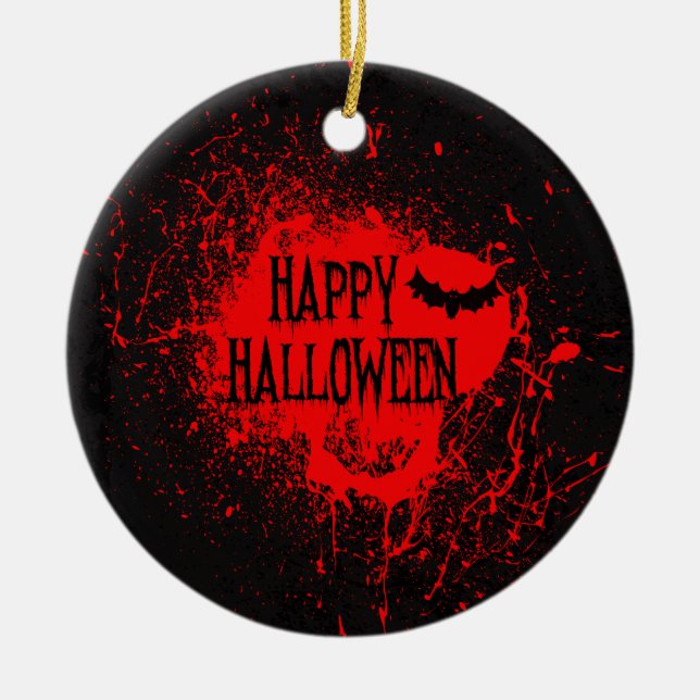 Spooktacular Halloween Horror | Ornament (Front)