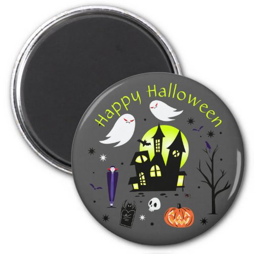 Spooktacular Halloween Magnet
