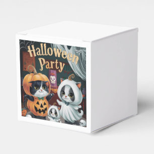 Spooktacular Halloween Party Favor Boxes
