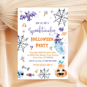 Spooktacular Halloween Party Invitation