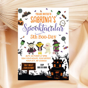 Spooktacular Halloween Party Invitation