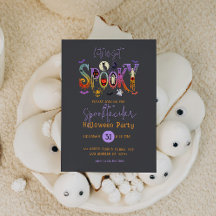 Spooktacular Halloween Party Invitation