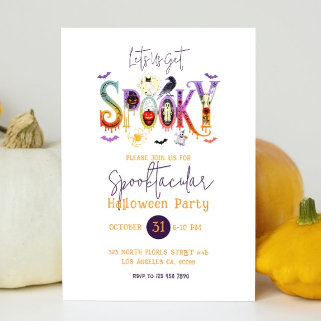 Spooktacular Halloween Party Invitation (Creator Uploaded)
