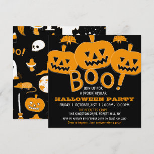 Spooktacular Halloween Party Invitation