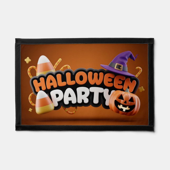 Spooktacular Halloween Party: Join the Fun Pennant (Front)
