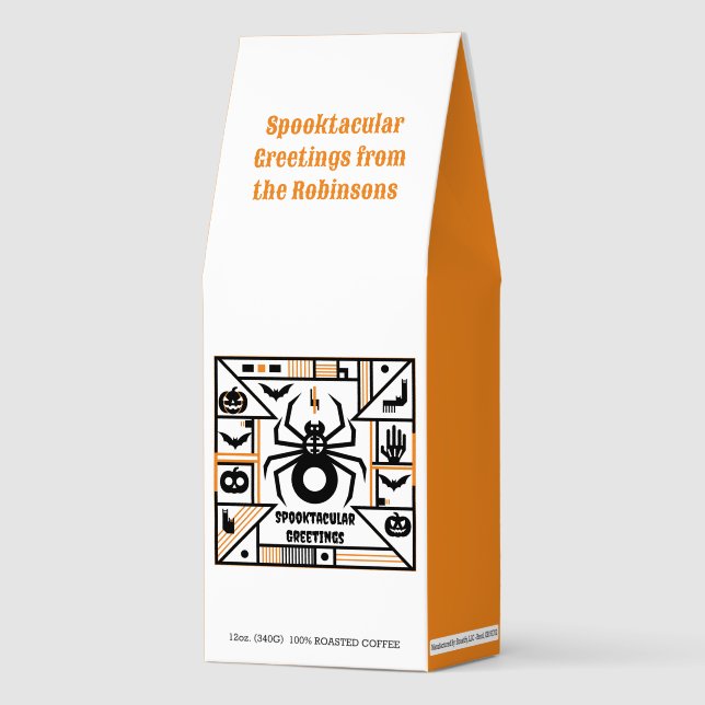 spooktacular halloween roasted coffee (Front)
