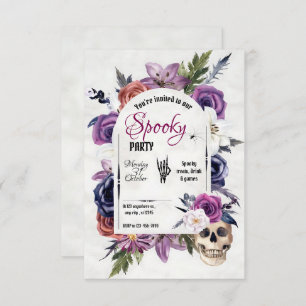 Spooktacular Halloween Soiree Invitation
