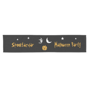 Spooktacular Halloween Table Runner by RoseWrites