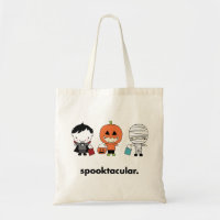 Spooktacular Halloween Trick or Treat Candy Bag