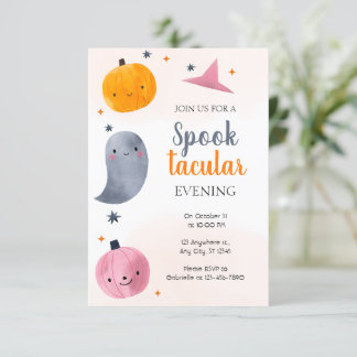 Spooktacular Kids Halloween  Invitation