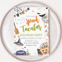 Spooktacular Kids Halloween Party Invitation