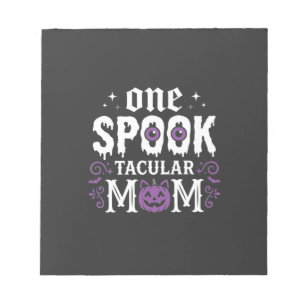 Spooktacular Mom Halloween Design_1 Notepad