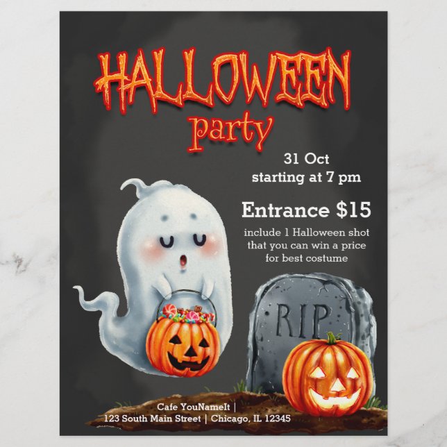 Spooktacular night flyer (Front)