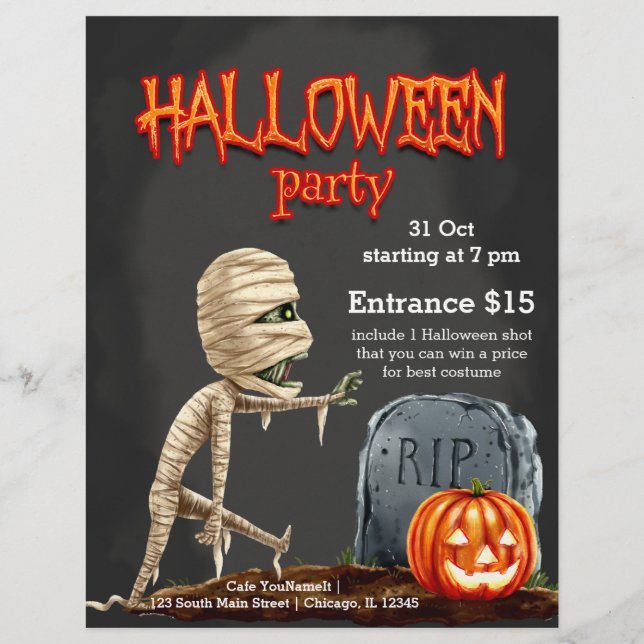 Spooktacular night flyer (Front)