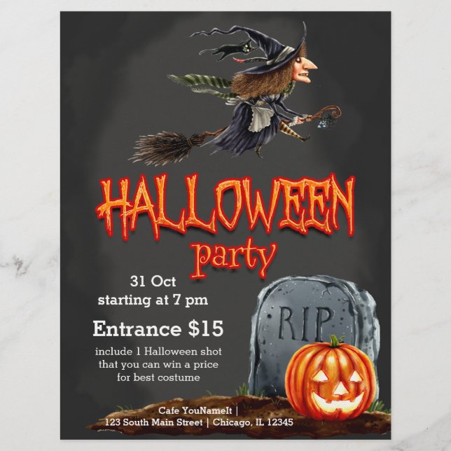 Spooktacular night flyer (Front)