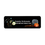 Spooktacular night label<br><div class="desc">Available in different products.  Did you know that you can transfer this design to any products that you want by yourself. If you don't know how,   please check my post to see how to do:  www.giftforallseason.com/blog/new-option-at-zazzle-store</div>