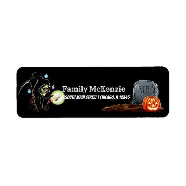 Spooktacular night label (Front)