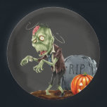 Spooktacular night paper plates<br><div class="desc">Available in different products.  Did you know that you can transfer this design to any products that you want by yourself. If you don't know how,   please check my post to see how to do:  www.giftforallseason.com/blog/new-option-at-zazzle-store</div>
