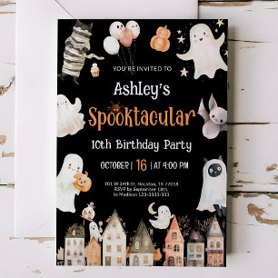 Spooktacular Party Halloween Invitation