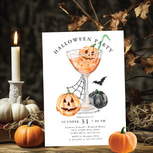Spooktacular Soiree Halloween Party Invitation