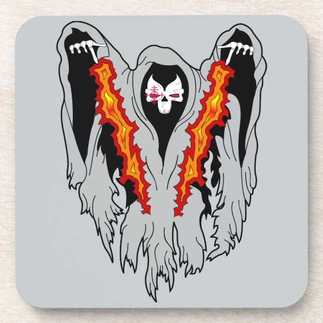 Spooky  AC-130  Gunship Beverage Coaster (Front)