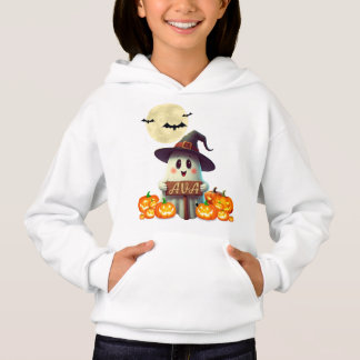 Spooky Adventure of a ghost name “Ava” Hoodie