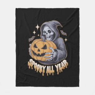 SPOOKY ALL YEAR FLEECE BLANKET
