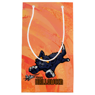 Spooky Animals Cat and Mouse Small Gift Bag