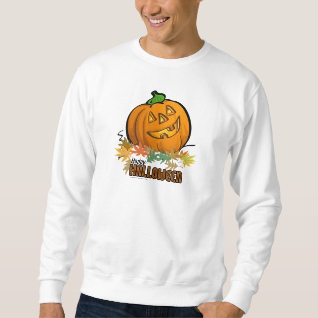 Spooky Animals Pumpkin Sweatshirt (Front)