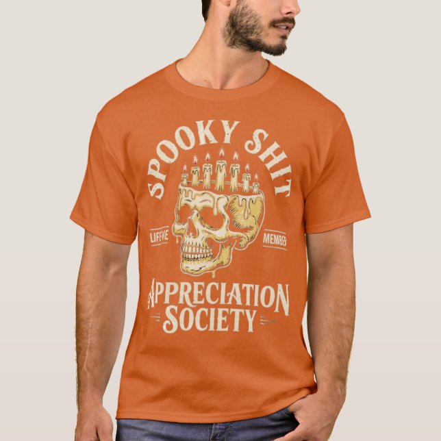 Spooky Appreciation Society T-Shirt (Front)