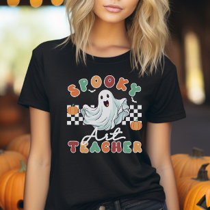 Halloween T Shirt Scary Teacher Costume Gráfico por T-Shirt Pond · Creative  Fabrica