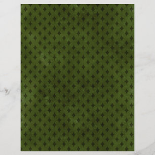 Spooky Autumn Gothic Scrapbook Paper Sheet