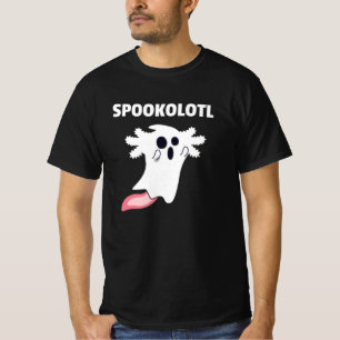 Spooky Axolotl Lovers Cute Animals For Halloween T-Shirt