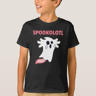 Spooky Axolotl Lovers Cute Animals For Halloween T-Shirt
