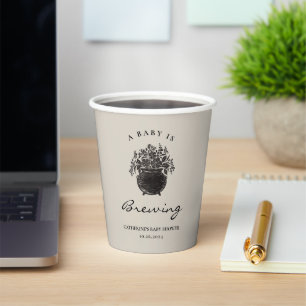 Spooky Baby Shower Paper Cup