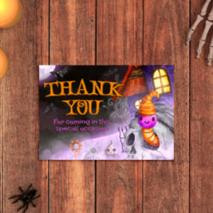 Spooky Baby Shower Thank You Card