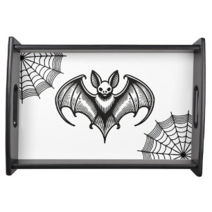 Spooky Bat Serving Tray